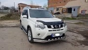 Передній захист ST015 (нерж.) для Nissan X-trail T31 2007-2014рр - 4