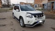 Передній захист ST007 (нерж) для Nissan X-trail T31 2007-2014рр - 2