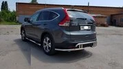 Задня дуга AK003-21 (нерж) для Honda CRV 2012-2016 рр - 4