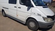 Бокові пороги Premium (2 шт., нерж.) Довга база, d60 для Volkswagen LT 1995-2006 рр - 2