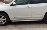 Бокові пороги Premium (2 шт., нерж) 60 мм для Toyota Rav 4 2006-2013 рр - 6