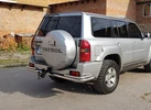 Задня дуга AK005-3 (нерж) для Nissan Patrol Y61 1997-2011 рр - 3