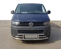 Нижня губа F3-42 (нерж) для Volkswagen T5 2010-2015 рр - 1