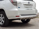 Задній захист AK005-15 (2 шт., нерж) для Toyota Rav 4 2006-2013 рр - 1