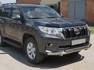 Передній захист ST014 (нерж) 70/42 мм для Toyota Land Cruiser Prado 150 - 1