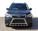 Кенгурятник WT003 (нерж) для Subaru Forester 2013-2018 рр - 1