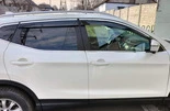 Вітровики з хромом (4 шт., Sunplex Chrome) для Nissan Qashqai 2014-2021 рр - 3