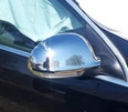 Накладки на дзеркала (2 шт, нерж) OmsaLine - Італійська нержавійка для Volkswagen Jetta 2006-2011 рр - 2