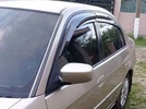 Вітровики (4 шт., Sunplex Sport) для Honda Civic Sedan VII 2001-2006 рр - 2