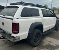 Бокові пороги Dakar V2 з LED (2 шт, метал) для Volkswagen Amarok 2010-2022 рр - 4