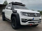 Козирок лобового скла під багажник DAKAR (LED) для SsangYong Musso ІІ 2018- рр - 2