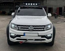 Козирок лобового скла під багажник DAKAR (LED) для SsangYong Musso ІІ 2018- рр - 1