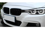 Ніздрі M-Look (Чорний мат) для BMW 3 серія F-30/31/34 2012-2019 рр - 2