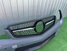 Передня решітка Diamond Black для Mercedes C-class W204 2007-2015рр - 6