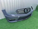 Передня решітка Diamond Black для Mercedes C-class W204 2007-2015рр - 5