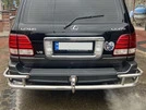 Задній захист AK009-15 (нерж.) для Lexus LX470 - 3