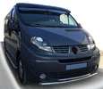 Передній захист ST014 (нерж.) для Renault Trafic 2001-2015 рр - 1