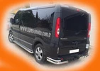 Бокові пороги Premium (2 шт., нерж.) 60 мм, довга база для Nissan Primastar 2002-2014 рр - 3