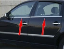 Зовнішня окантовка вікон (4 шт, нерж) Carmos - Турецька сталь для Volkswagen Passat B5 1997-2005 рр - 1