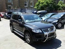 Бокові пороги Allmond Grey (2 шт., алюм) для Volkswagen Touareg 2002-2010 рр - 4