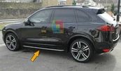 Бокові підніжки OEM (2 шт., Алюміній) для Porsche Cayenne 2010-2017 рр - 5