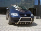 Кенгурятник WT003 (нерж) 60 мм для Volkswagen Sharan 1995-2010 рр - 1
