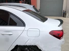 Спойлер LIP (1234 Upgrade, чорний) для Mercedes A-сlass W177 2018- рр - 1