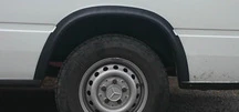 Накладки на арки (6 шт, чорні) для Mercedes Sprinter W901/902/903/904/905 1995-2006 рр - 3