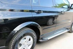 Бокові пороги Line (2 шт., алюм) для SsangYong Kyron 2005-2014 рр - 1