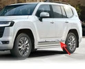 Молдинги дверей хром (4 шт) для Toyota Land Cruiser 300 - 3