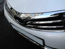 Накладка на решітку радіатора (2013-2016, нерж.) для Toyota Corolla рр - 2