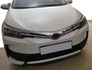 Накладки на решітку радіатора (2017-2019, нерж.) для Toyota Corolla рр - 2