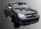Козирок лобового скла (на кронштейнах) для Toyota Hilux 2006-2015 рр - 1