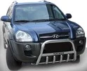 Кенгурятник WT004 (нерж.) для Hyundai Tucson JM 2004- рр - 3