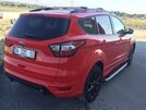 Бокові пороги Fullmond (2 шт, алюм.) З чорним листям на дверях для Ford Kuga/Escape 2013-2019 рр - 3