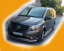 Передній захист ST014 (нерж.) 60/60 для Mercedes Vito / V-class W447 2014- рр - 2
