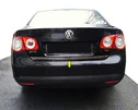 Кромка багажника (нерж) Carmos - Турецька сталь для Volkswagen Jetta 2006-2011 рр - 1