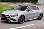 Передня решітка Diamond Silver (з місцем під камеру) для Mercedes A-сlass W177 2018- рр - 2
