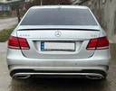Спойлер LIP (Sunplex, чорний) (130,5см* 5,8см) для Mercedes E-сlass W212 2009-2016рр - 2