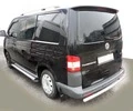 Задня дуга AK002 (нерж) для Volkswagen T5 Transporter 2003-2010 рр - 1