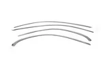 Верхня окантовка вікон (нерж) для Mercedes C-сlass W205 2014-2021рр - 2
