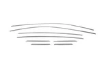 Окантовка вікон (нерж) Верх-2025низ для Opel Astra K 2016-2021 рр - 8