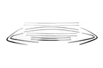 Повна окантовка вікон (HB, 12 шт, нерж) для Opel Astra J 2009-2015 рр - 2