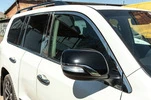 Повна окантовка вікон і на стійки (нерж) для Toyota Land Cruiser 200 - 9