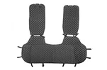 Накидки на задні сидіння ECO (к-т, Чорний з сірою ниткою) - 4