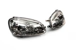 Передня оптика з LED вогнями Silver (2 шт) для Volkswagen Golf 5 - 2