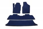 Килимки EVA (3 ряди, сині) для Seat Alhambra 1996-2010 рр - 1