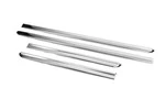 Молдинг дверний (4 шт, нерж.) Carmos - Турецька сталь для Fiat Doblo I 2001-2005 рр - 3