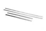 Молдинг дверний (вузький, 4 шт, нерж) Carmos - Турецька сталь для Hyundai Tucson TL 2016-2021рр - 4