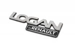 Напис by Renault Logan (14,5 см) для Renault Logan I 2005-2008 рр - 2